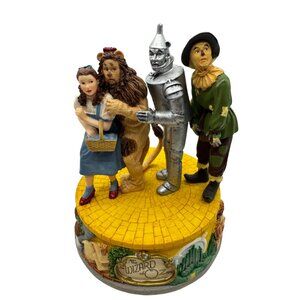 Wizard Of Oz Figurine San Francisco Music Box Dorothy Scarecrow Tinman Lion 2001